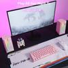 Redragon GS520 RGB Настольные Стерео Колонки для ПК с 6 Цветными Светодиодами, Улучшенным Звуком и Легким Доступом к Громкости, USB-кабель, Розовые Колонки, 2.0 Колонки,