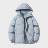 Men's and Women's Hooded Down Jacket - Thick Cotton Coat for Autumn and Winter