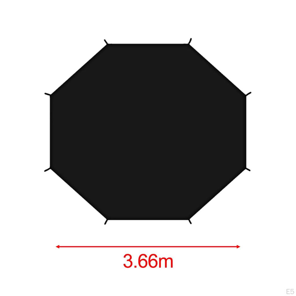 Canopy for Round Trampoline - Protection Cover 8 Poles