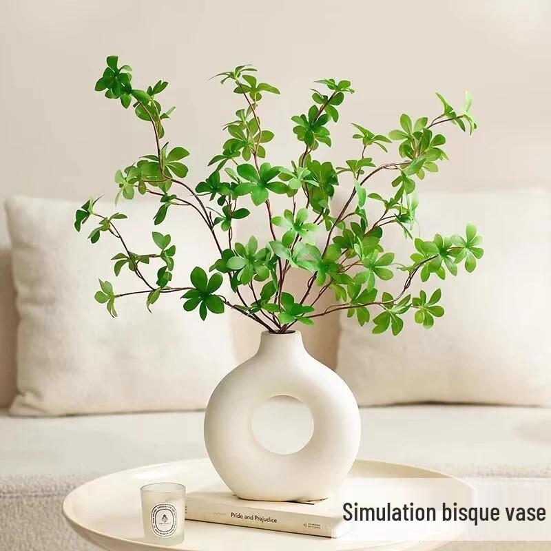 Ваза-донат в скандинавском стиле - Креативный домашний декор для гостиной и обеденного стола, Предложение бесплатной доставки за 0,01 для новых клиентов