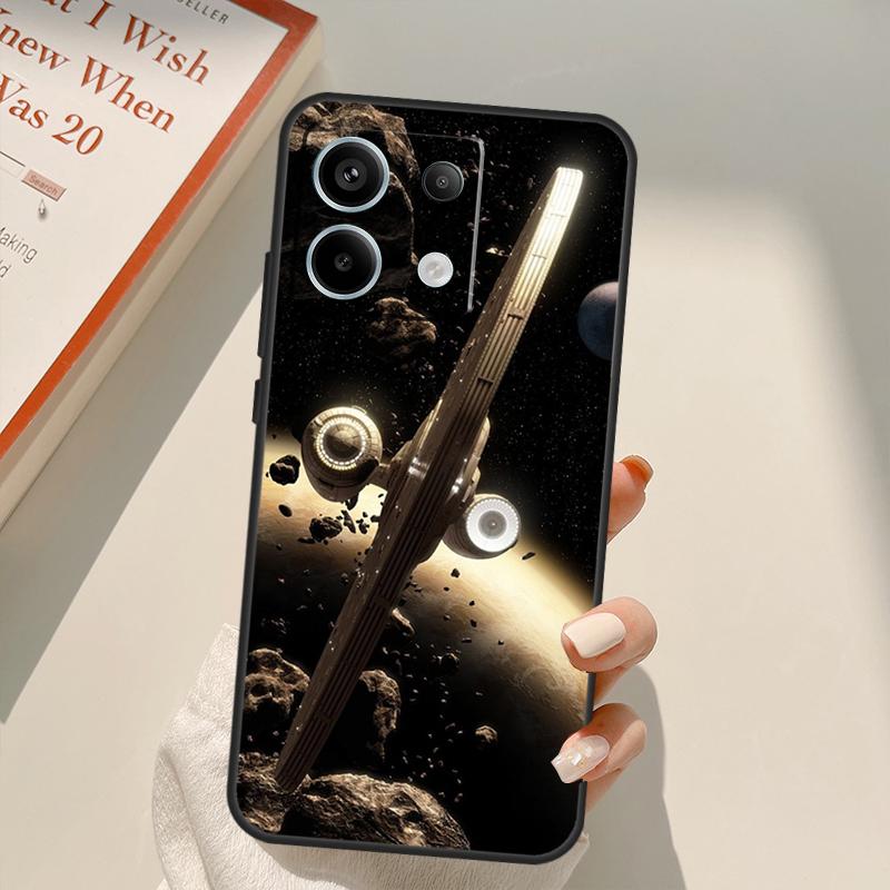 Чехол-бампер Space Ship Art для Xiaomi Redmi Note 14 13 10 11 12 15 Pro Plus Чехол для Redmi 15 14C 12C 10C 13C 15C