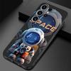 Роскошный чехол-астронавт для телефона Samsung Galaxy S24 Ultra S23 Ultra S22 Plus S21 5G S20 S21 FE S22 Ultra S24 Мягкий Funda