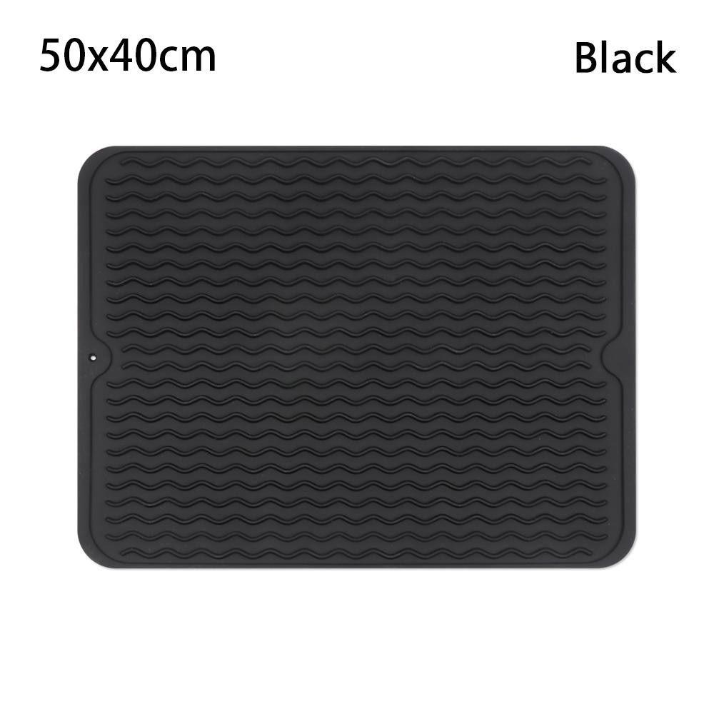 1 шт. волнообразный дренажный коврик теплоизоляционный коврик кухонный коврик для стола прочный силиконовый сушильный коврик