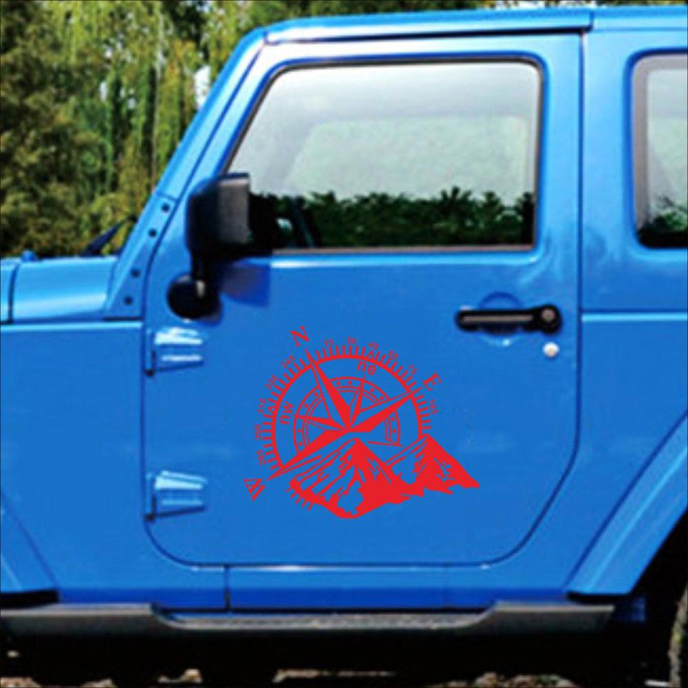 3D автомобильная наклейка «Компас Роза» Navigate Mountain 4x4 Offroad виниловая наклейка наклейка автомобильная наклейка