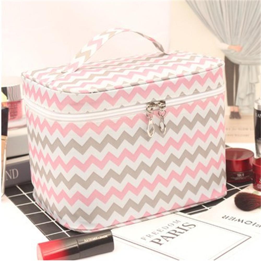 Large Capacity Portable Cosmetic Bag For Women Waterproof Makeup Bag Toiletries Organizer Storage Cases Zipper Wash Beauty Pouch