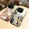 Kamisama Kiss Томоэ x Нанами Чехол для телефона Для iPhone 17,16,15,14,13,12,11 Plus,Pro Max,XS,Цветной Посеребренная Внутренняя Крышка