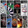 Эстетика Дартс Проволочные Мишени Чехлы Для Samsung Galaxy Z Flip 4 5 6 7 3 Z Flip7 Flip6 Flip4 Flip5 Flip3 5G Жесткие Ударопрочные Fundas