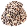 Universal Chemistry Fur Leopard Ivory Bucket Hat
