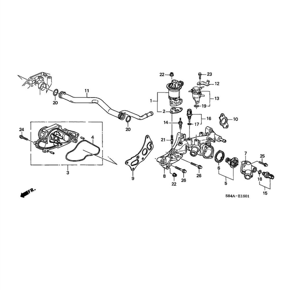 BRAND NEW AFTERMARKET REPLACEMENT FOR 1998-2002 Honda Accord Odyssey & For Acura