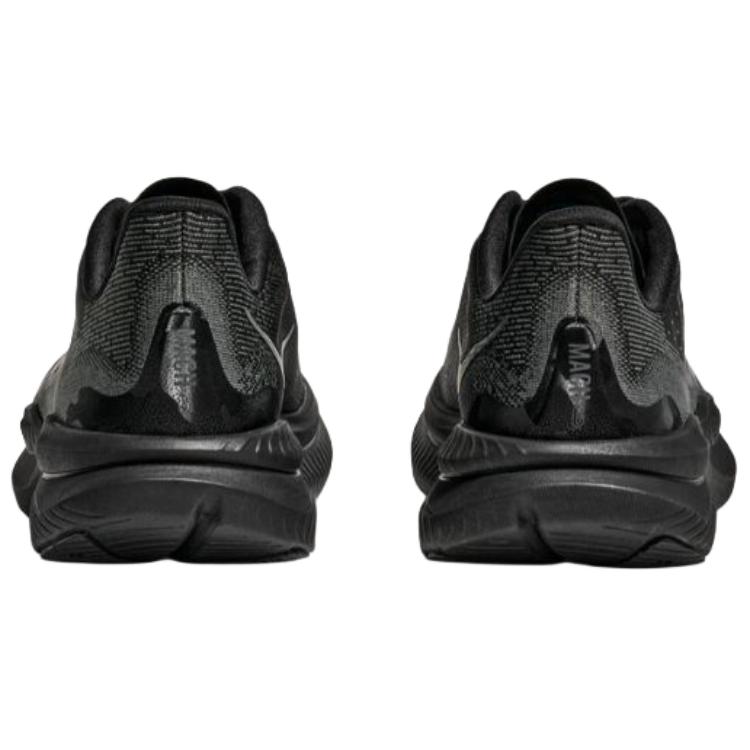 HOKA One One Mach 6 Versatile Comfortable Durable Breathable Lightweight Running Shoes Men Sneakers Black 1147790-BCKT