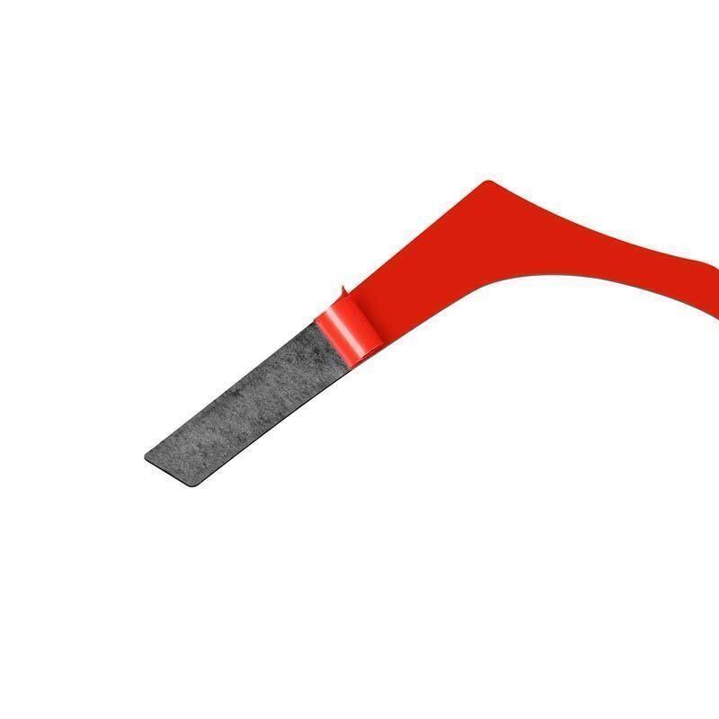 For BMW Z4 G28 2019-2022 Red Edge Carbon Fiber Steering Wheel Strip Cover Trim