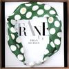 Retro Multifunctional Lazy Magnetic Silk Scarf With Diamond Studded Magnetic Buckle Small Scarf Headband For Women