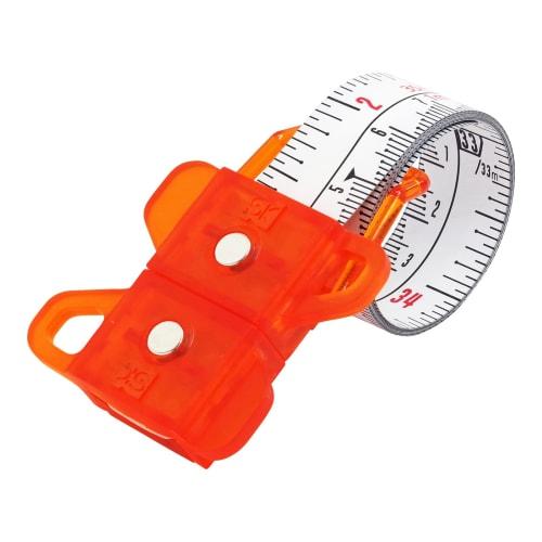 SK Spiral Tape Measure, 19mm X 2.1m, Shaku Equivalent Graduations, Orange, SMT-1920SOR