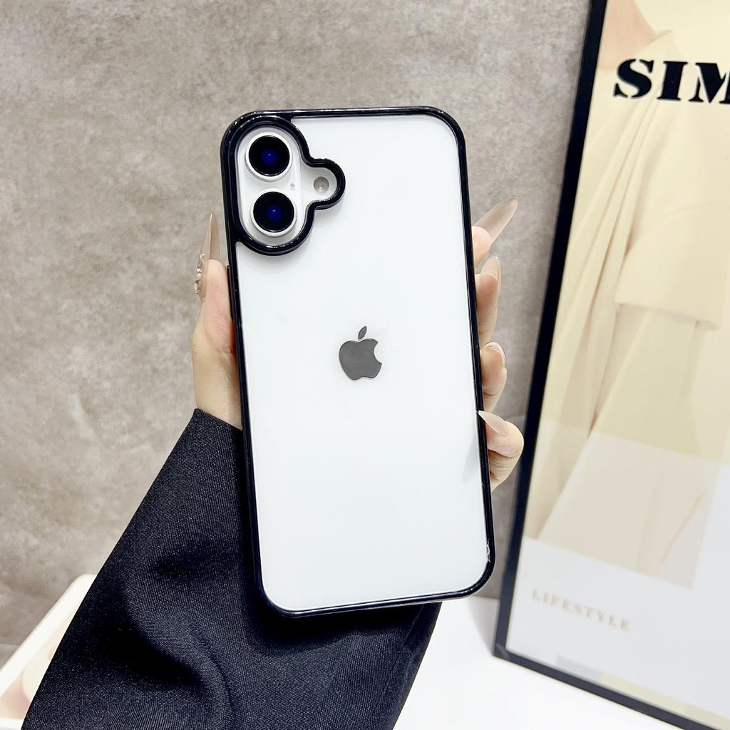 Новая модель, подходит для iPhone16pro, полностью закрывающий акриловый чехол "два в одном" 16E для мобильного телефона Apple 16, защитный чехол 14pm