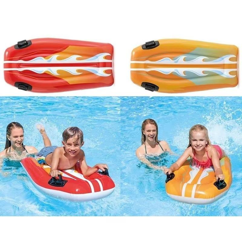 Плавающая доска для серфинга 1шт., плавательная вейкборд, детские педали для плавания и серфинга, надувные водные плески