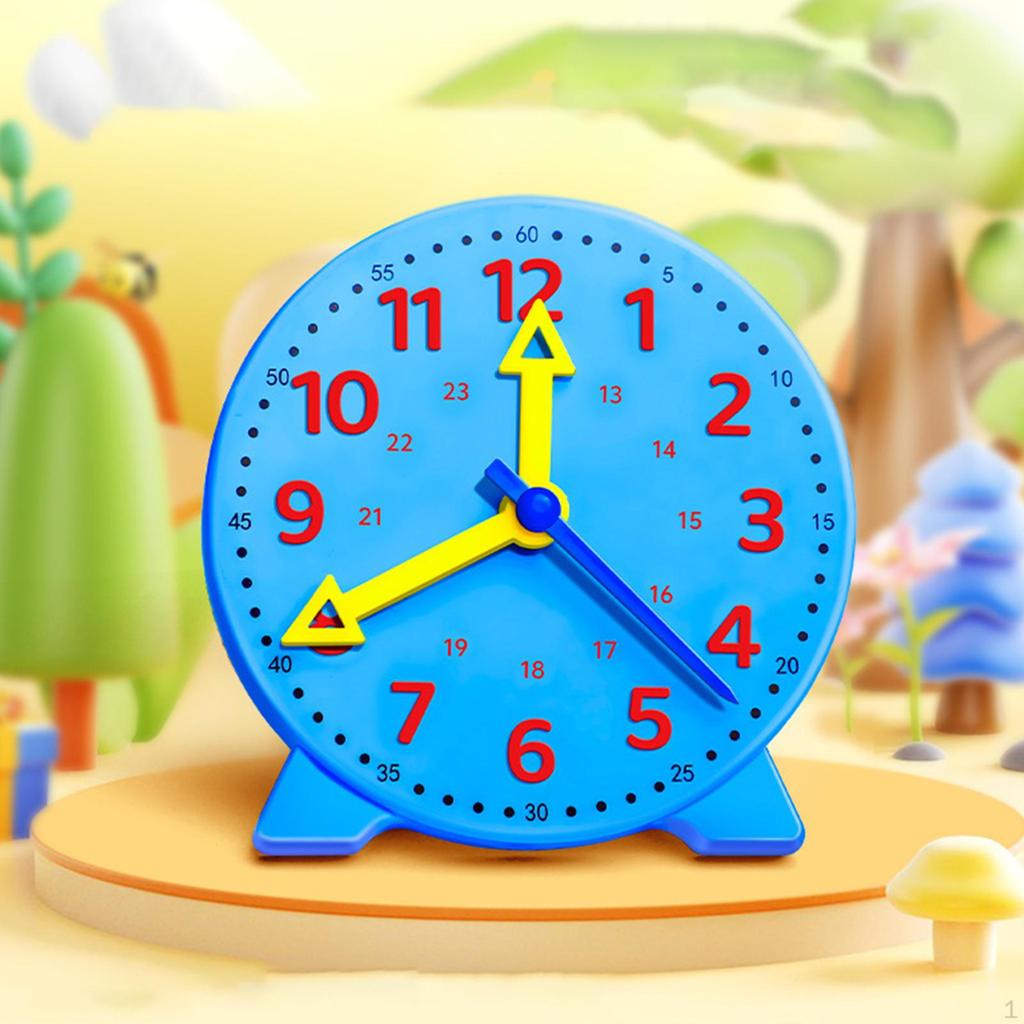 For Activity Development Toy Life Skills Training Games Kids Table Clock Boys Girls