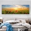 Tree Flower Landscape Posters and Prints Canvas Painting Wall Art Pictures for Living Room Home Decor Sky Clouds Cuadro No Frame