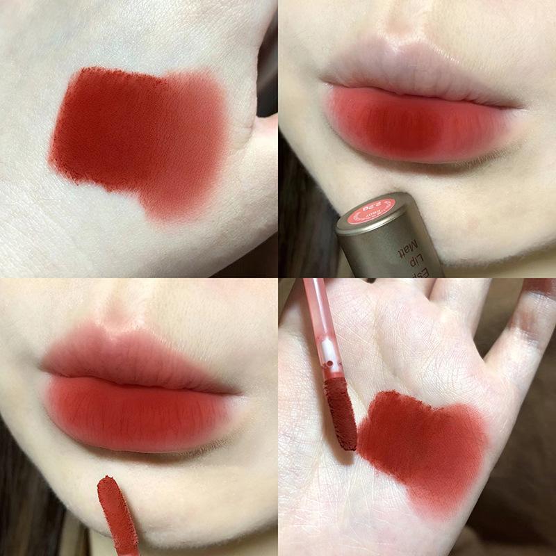 Matte Velvet Lip Glaze Waterproof Long Lasting Not Easy To Blur Lip Mud Liquid Lipstick Sexy Makeup Lipgloss