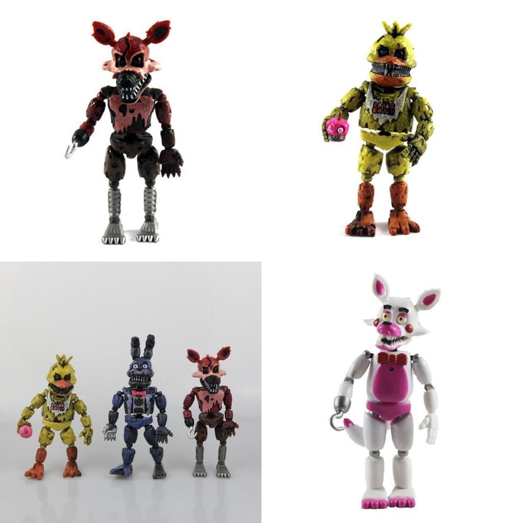 Очаровательные 19см Фигурки Fnaf Five Nights At Freddy's 6шт Коллекционные Для Детей