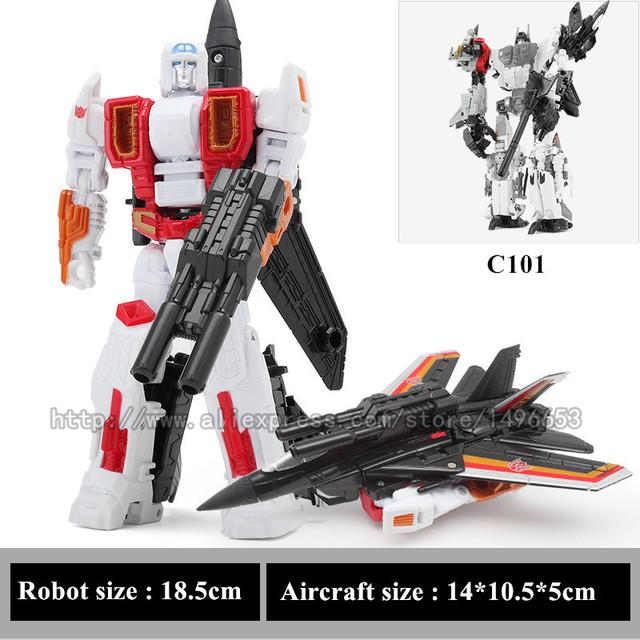 NEW Arrive G1 KO Transformation Toys 5 IN 1 Action Model Timeless Dinosaur Robot Model Kids Children Present Durable