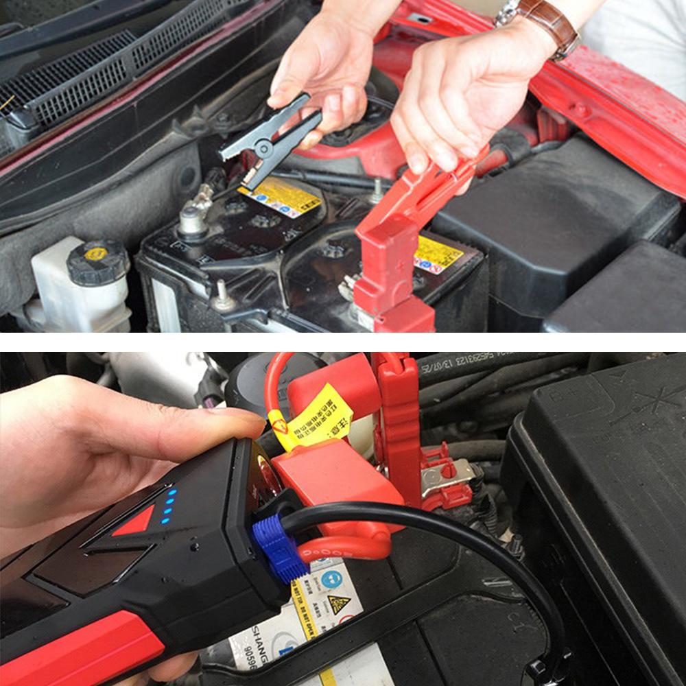 Универсальные зажимы для кабеля аварийного аккумулятора 12 В, пусковой зажим типа «крокодил» с разъемом EC5 для легковых и грузовых автомобилей