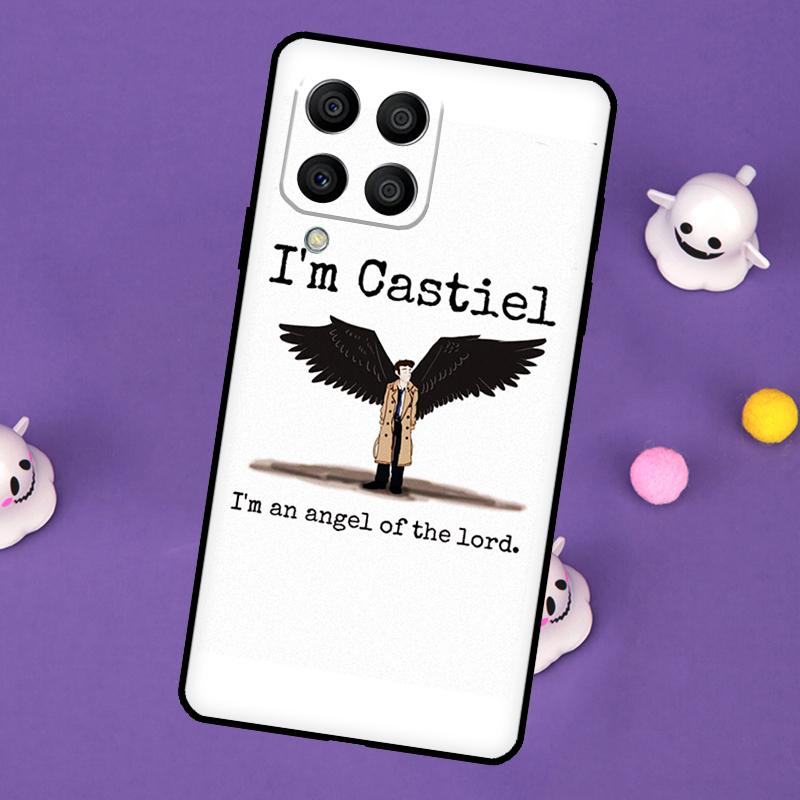 Supernatural Aesthetic Castiel Cover For Samsung Galaxy M20 M30s M33 M13 M23 M53 M15 M55 M31 M51 M14 M34 M54 M32 M52 Case