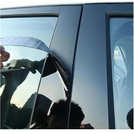 Pillar Posts 8Pcs Fit for Toyota Prius 2016 2017 2018 2019 2020 2021 2022 Gloss Black Pillar Post Door Decor Window Colum BC Cover Trim