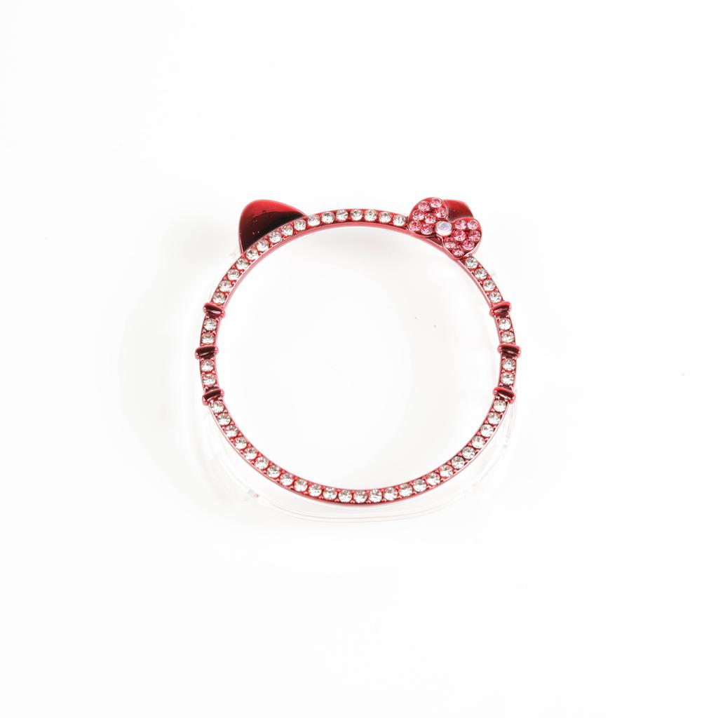 Чехол для Samsung Galaxy Watch 8 40 мм 44 мм Милый КОТЕНОК КИТТИ Алмазный Защитный Чехол Аксессуары для женщины Samsung watch8