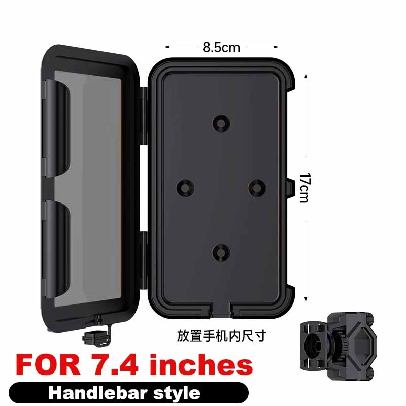 Motorcycle Bicycle Mobile Phone Holder Waterproof Case Holder Case with Touch Screen Rainy Day Special Universal Smartphone