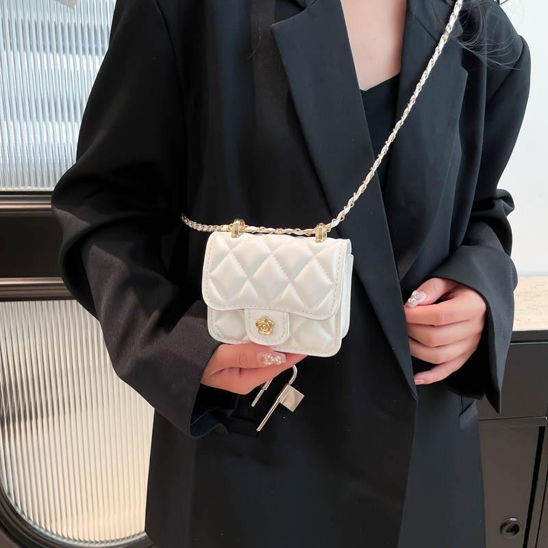 Весна и лето новая модная мини изысканная цепочка на плечо маленькая и красивая универсальная повседневная сумка-мессенджер женская сумка