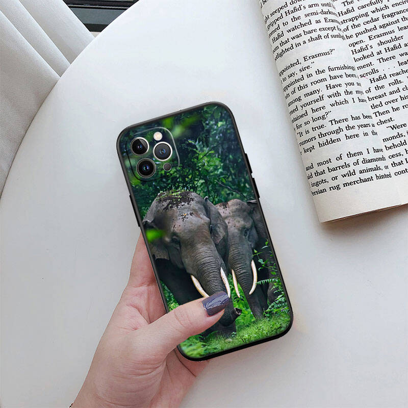 MH8 Animal Elephant Phone Shell for Samsung S20 S21 S22 S23 S24 FE Ultra Plus Lite S21S A55 A07 A17 F06 F16 M06 M16 M56 A36 A37 A57