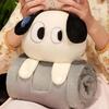 Sleep Cloak Shawl Blanket PP Cotton Swaddlings Cartoon Cartoon Doll Nap Blanket  Office Nap