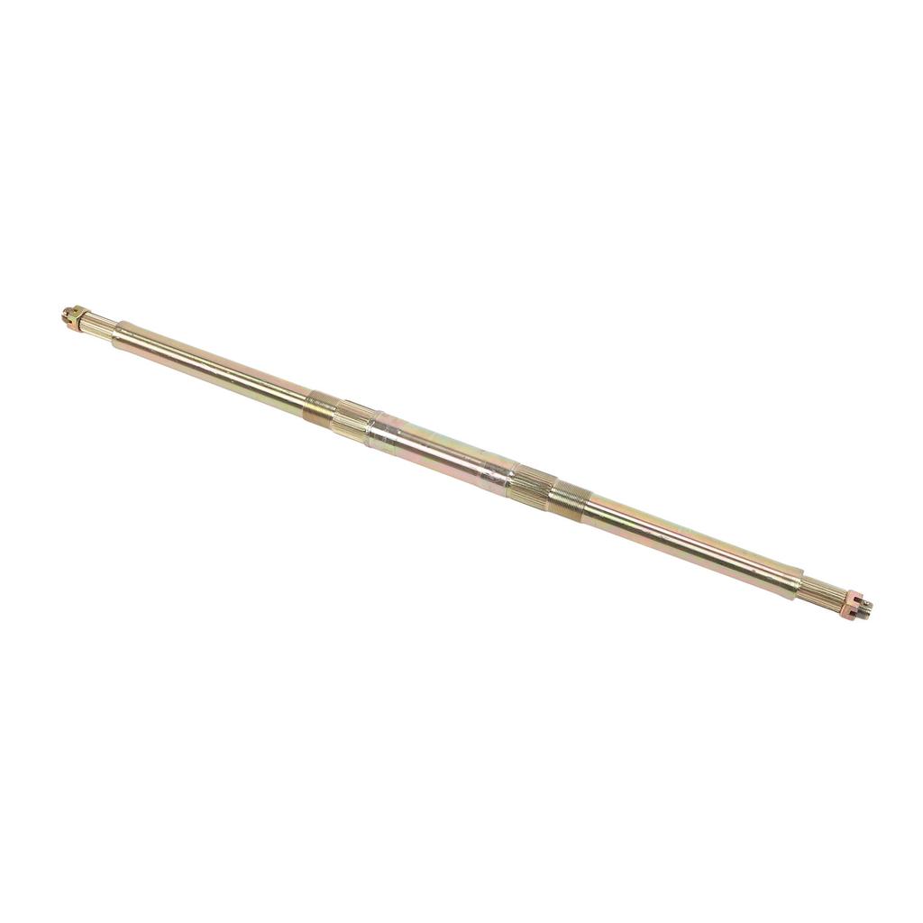 Задняя ось для карта 930 мм 23T 28T Стальной сплав Оцинковка Высокая твердость Задняя цельная ось для карта, квадроцикла, трицикла для дрифта