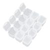 Fashion Plastic 28 Slots Nail Art Tools Jewelry Beads Storage Box Case Organizer