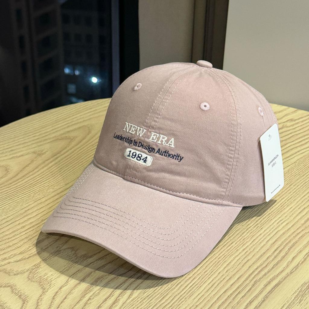 Кепка в корейском стиле с большими буквами, американской вышивкой, в стиле ретро, бейсболка, универсальная, с мягким верхом, подчеркивающая лицо, новая кепка с козырьком