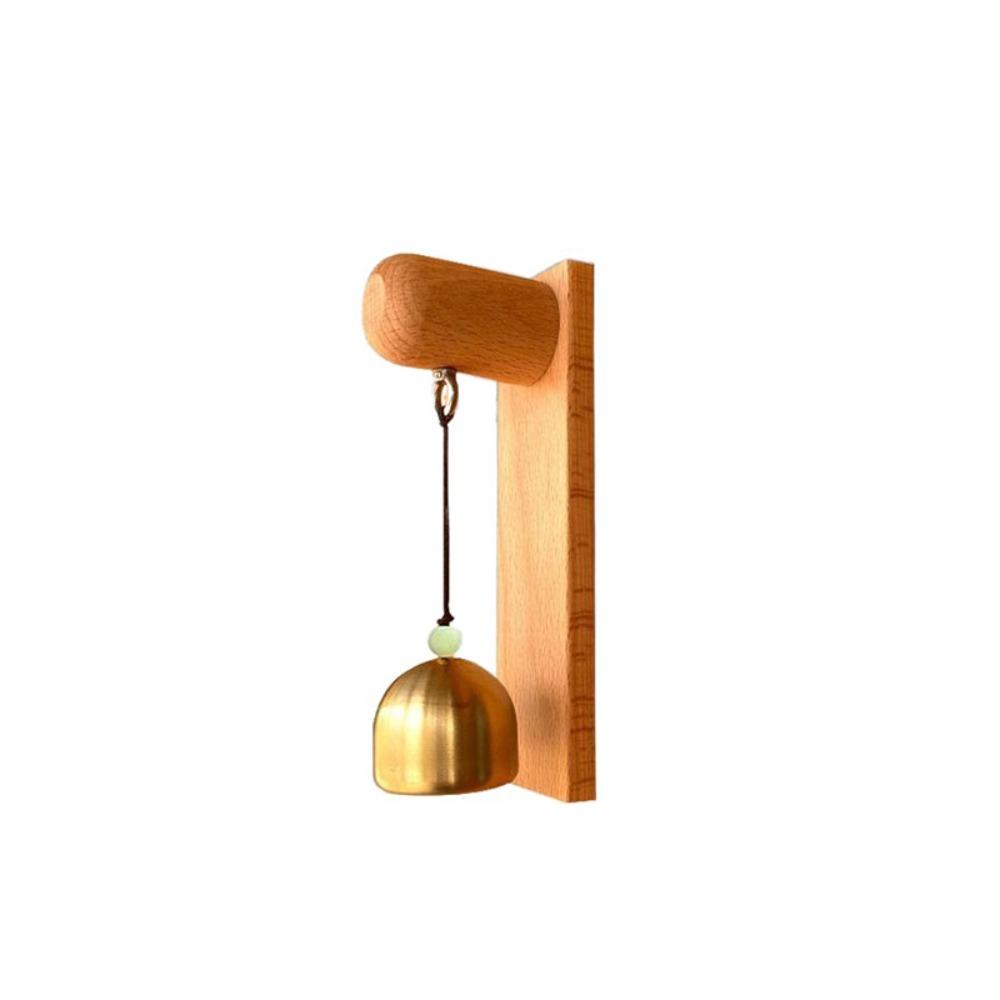 Wooden Shopkeepers Bell Door Opening Wind Chime Elegant Door Bell for Business Garden