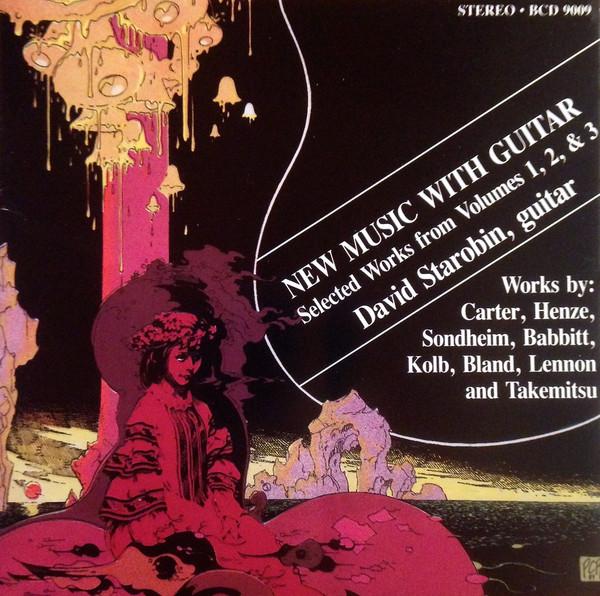 CD ДЭВИД СТАРОБИН - Новая музыка с гитарой: Избранное Wor BCD9009 Bridge Records 1988 Япония Классика Б/У