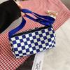 All-match One-shoulder Diagonal Wide-shoulder Boston Bag Fashion Pillow Bag