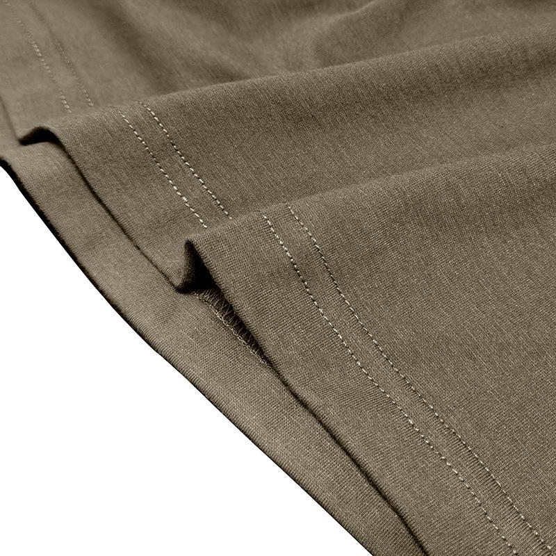 Мужская рубашка в европейском и американском стиле на осень и зиму с длинными рукавами и двойным воротником на пуговицах