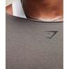 Gymshark Heritage Washed Rag Top Onyx Grey A2c3d Gb8n