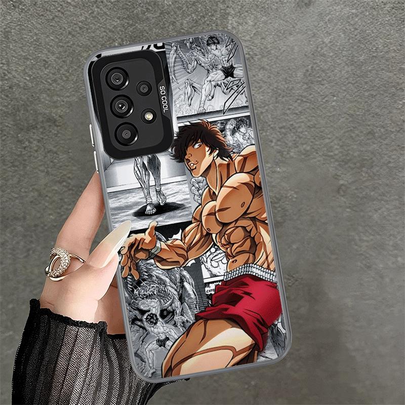 Мягкий чехол для телефона с аниме Baki the Grappler для Samsung A17 A16 A15 A14 A13 A57 A56 A55 A54 A53 A37 A36 A35 A34 A33 A26 A25 A24 A23