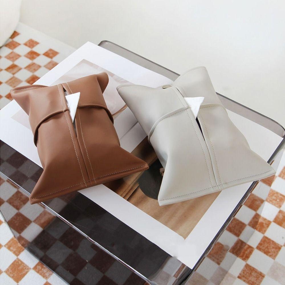 Home Creative Tissue Box Tissue Holder Napkin Paper Box Fashion Car Tissue Pouch Living Room