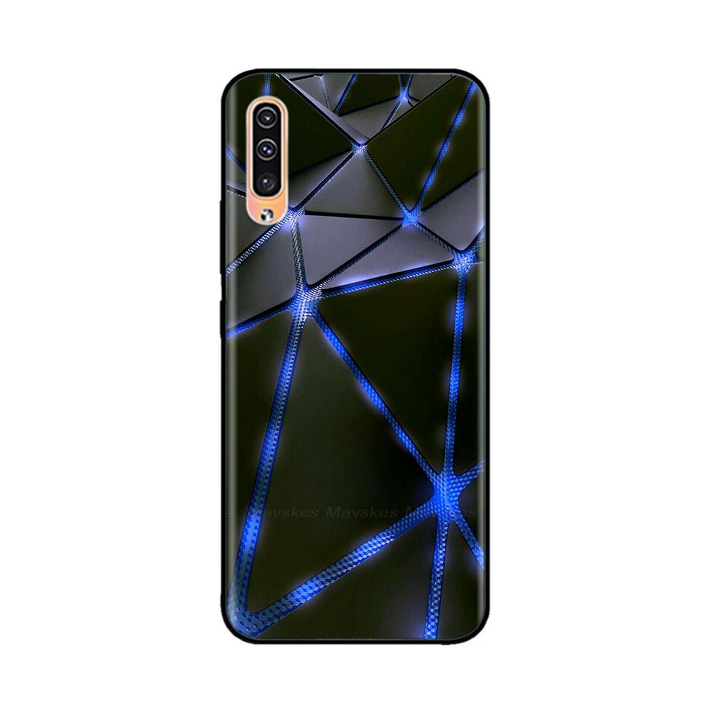 Для Samsung Galaxy A50 A50S A30S Чехол Мягкая Черная Силиконовая Задняя Крышка Чехол для Телефона Для Samsung A 50 A 50 30 S Fundas Coque Бампер