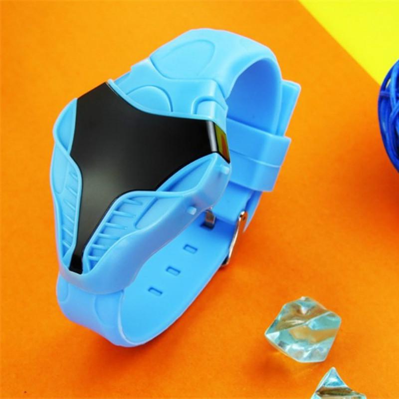 Мужские роскошные электронные часы из силикагеля, студенческие спортивные наручные часы для молодых мальчиков