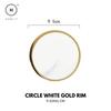 Homlly keii Gold Marble Coaster (4pcs set)