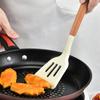 Charm Silicone Kitchen Home Living Cooking Tools Utensils Set Cooking Tool White Kitchenware Spatula Ladle Beaters Handle Non-Stick