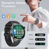 LIGE GT4 Original Smart Watch HD Full Touch Screen Multi-function Bluetooth Call Health Monitoring Sports Fitness Smart Bracelet Waterproof Men Watch