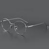 Xbora Fashion Round Optical Очки по рецепту на заказ для чтения при близорукости Мультифокальные очки из титанового сплава для мужчин и женщин 1644