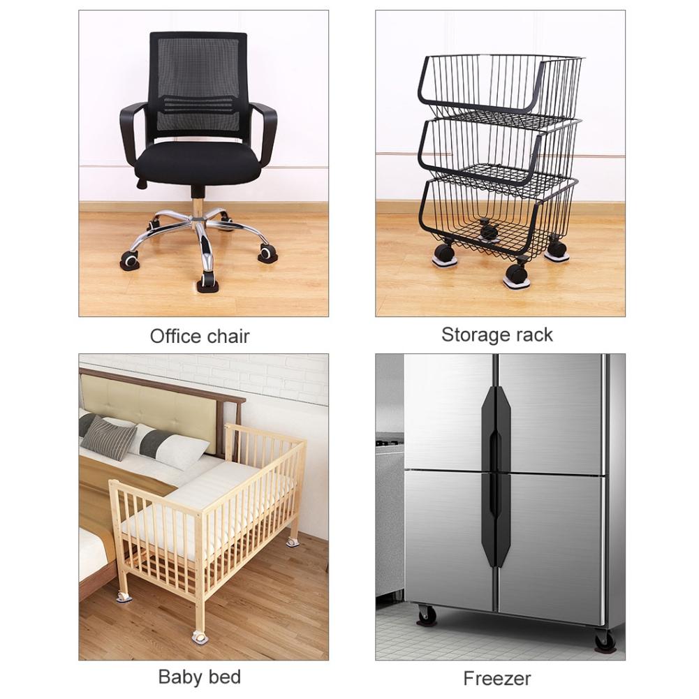 5 шт., стопоры для колес мебели, напольные протекторы для мебели, предотвращающие появление царапин