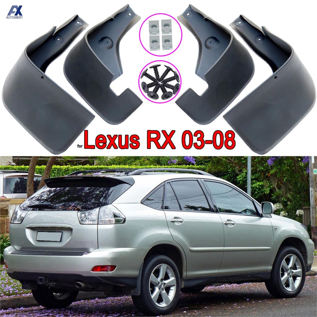 Автомобильное крыло для Lexus Harrier RX300 RX330 RX350 RX400h XU30 2003-2008 Fender брызговик с клапаном брызговик 2004 2005 2006